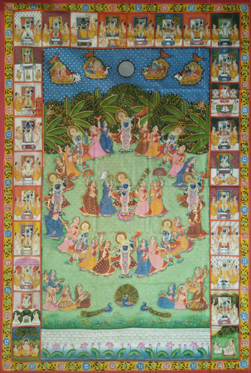 Buy Lord Krishna: Pichwai painting
