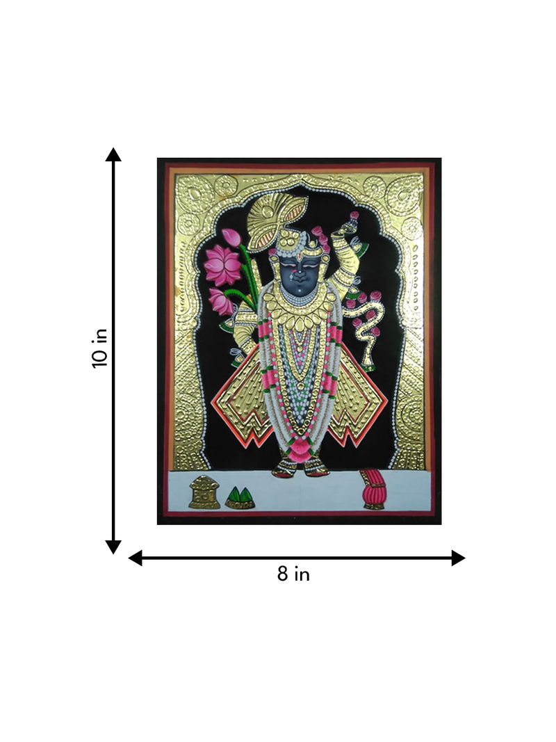 Shrinathji’s Opulence: Pichwai painting by Jayesh Sharma