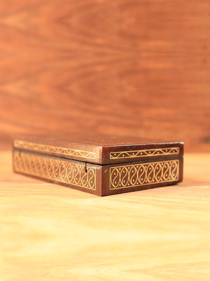 Jewellery Box in Tarkashi by Mohan Lal Sharma Thumbnail