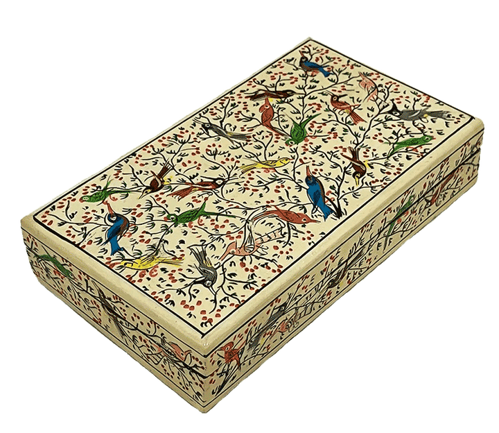 Jewellery Boxin Kashmiri Paper Mache by Riyaz Khan Thumbnail