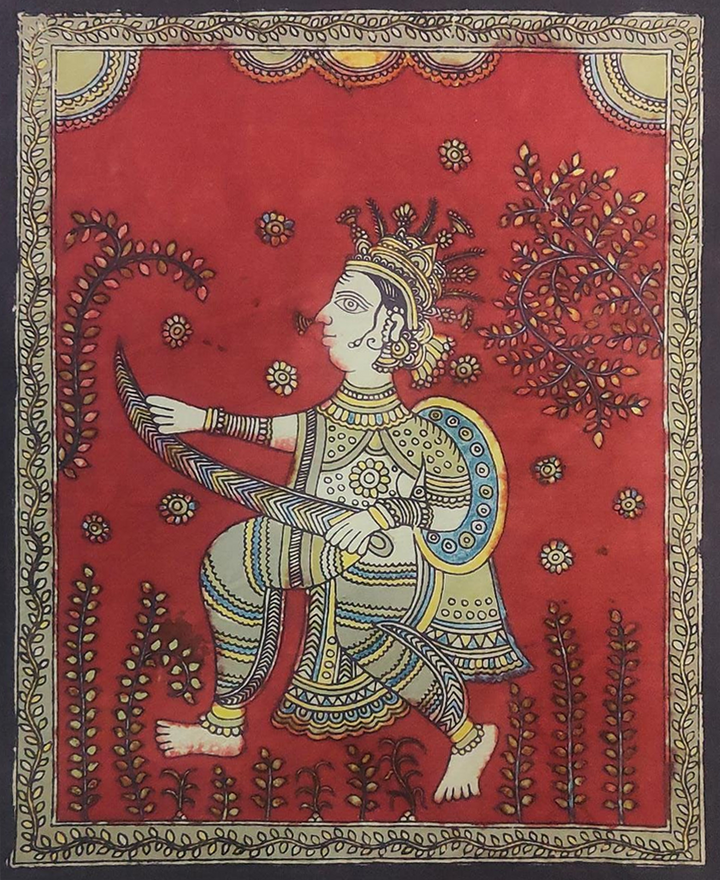 Jogni Matas Vibrancy Mata Ni Pachedi By Sanjay Chitara For Home Decor Thumbnail