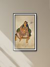 Buy Durga with Trishul: Kalighat by Uttam Chitrakar