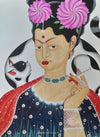 Buy Frida Kahlo in Kalighat by Bhaskar Chitrakar