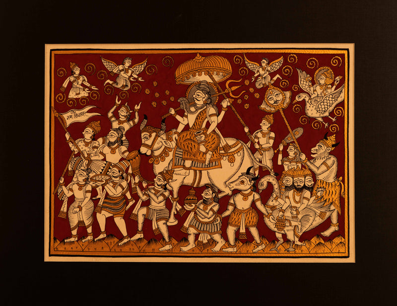Order Online Portrayal of Lord Shiva: Phad by Kalyan Joshi