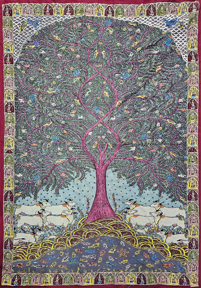 Tree of life in Mata Ni Pachedi and Zardozi Thumbnail