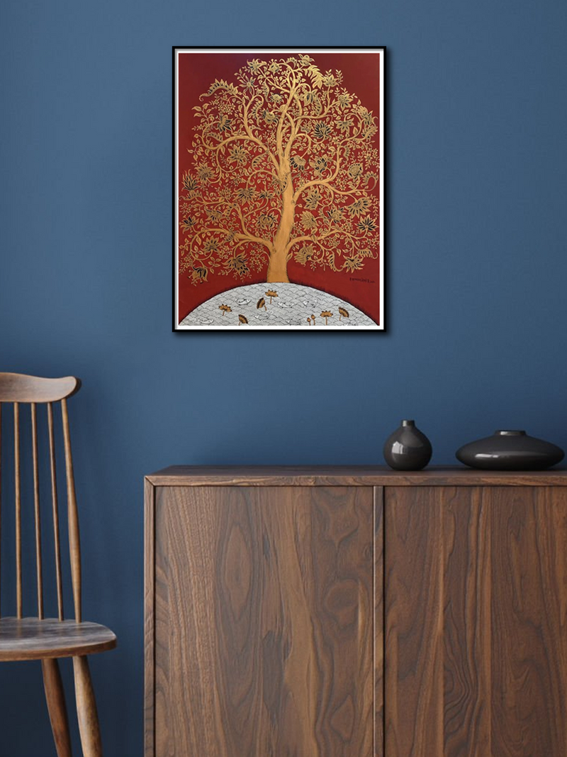 Tree of Life, Phad Painting for sale