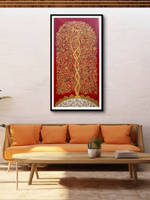 Golden Tapestry: Tree of Wonder by Kalyan Joshi