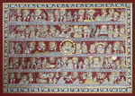 Shop Shree Hanuman Chalisa: Phad Painting by Kalyan Joshi