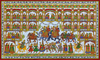 Buy The Royal Procession, Phad Painting by Kalyan Joshi