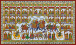 Buy The Royal Procession, Phad Painting by Kalyan Joshi