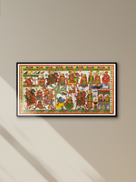 Shop The Procession, Phad Painting by Kalyan Joshi