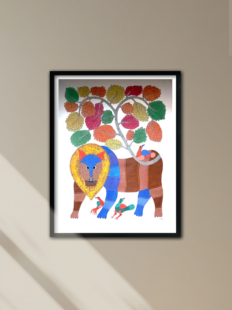 buy Gond Art Reflections by Kailash Pradhan