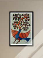 Forest's Muse: Gond Art Portraits For Sale