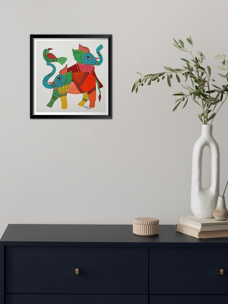 Purchase Animal Gond Painting