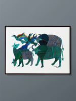 A Gateway to the Fauna: Elegant Gond For Sale