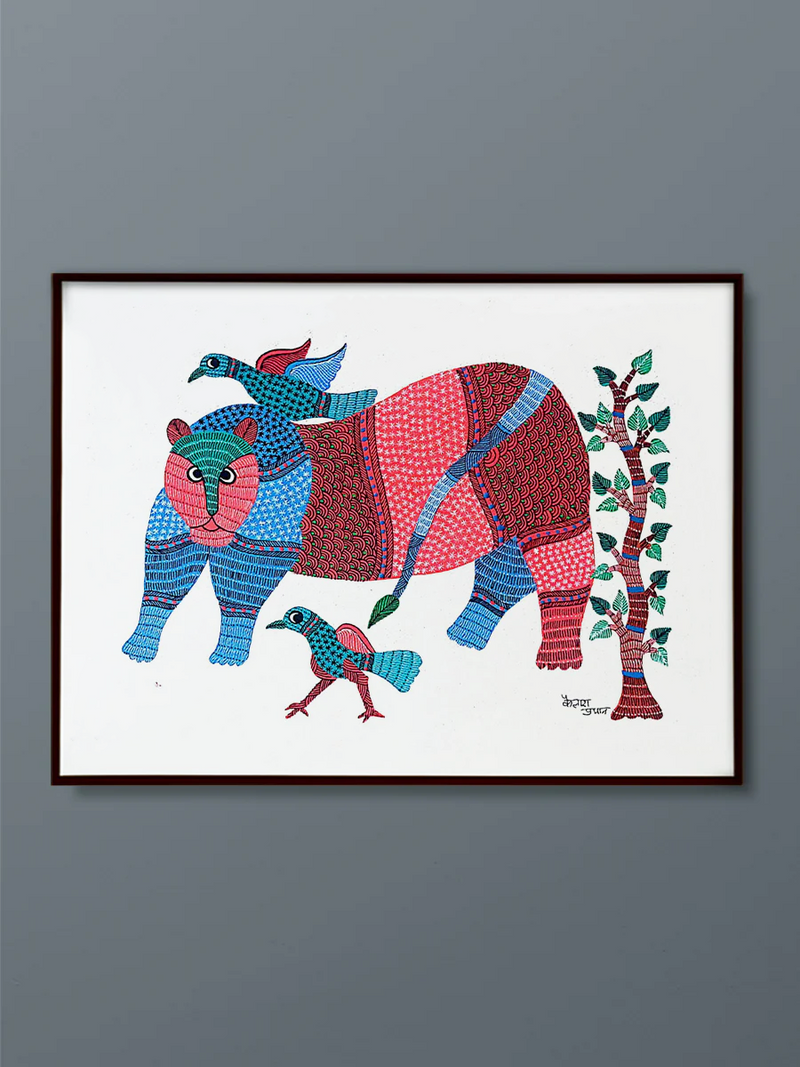 A Symphony of Gond Heritage by Kailash Pradhan