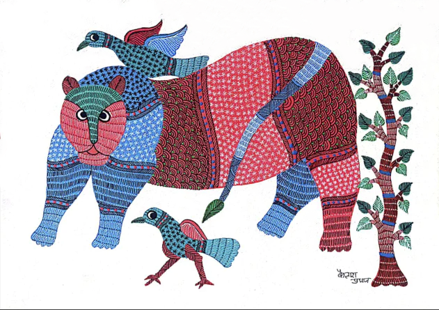 buy A Symphony of Gond Heritage by Kailash Pradhan