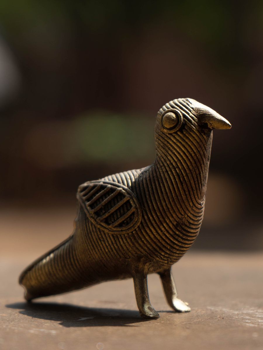 Shop A Bird in Dhokra Handicraft by Kunal Rana