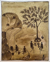 Villagers in Kurumba Art by Saraswati Kannan for sale