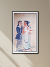 Kalighat Love Story: Uttam Chitrakar's Romantic Portrait