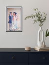 Kalighat Love Story: Uttam Chitrakar's Romantic Portrait