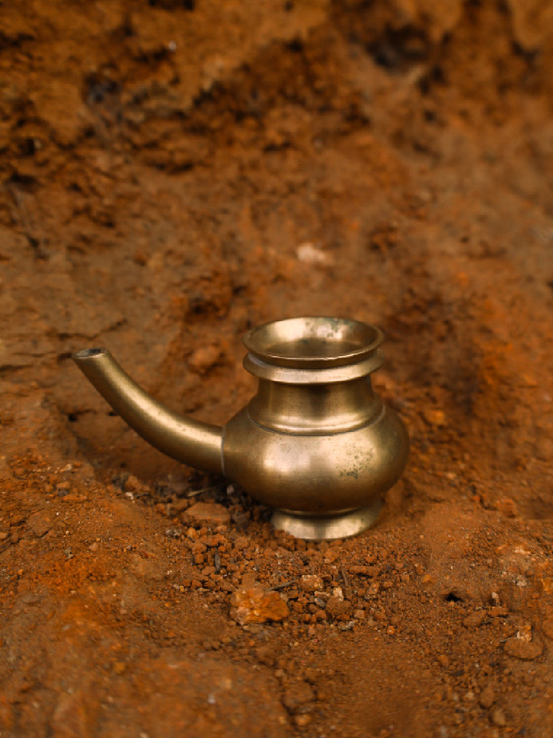 Shop Kindi (pitcher) In brass work by Dinesh A
