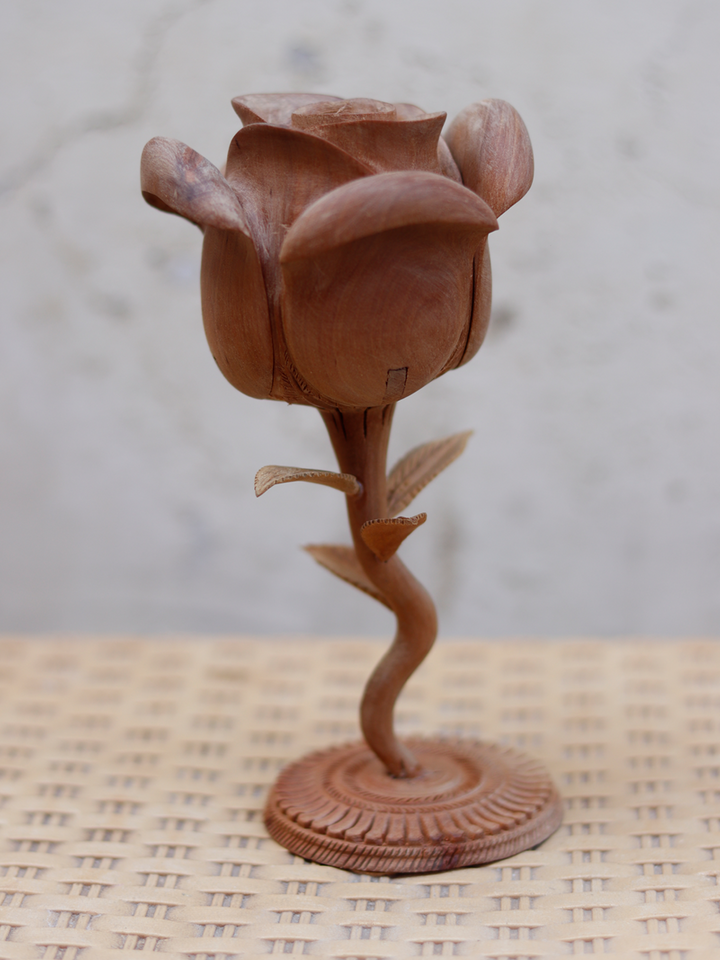 Krishna Leela in Raw Sandalwood by Om Prakash Thumbnail