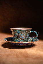 Meenakari Cup and Saucer Set
