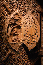 Sandalwood-carved Fan