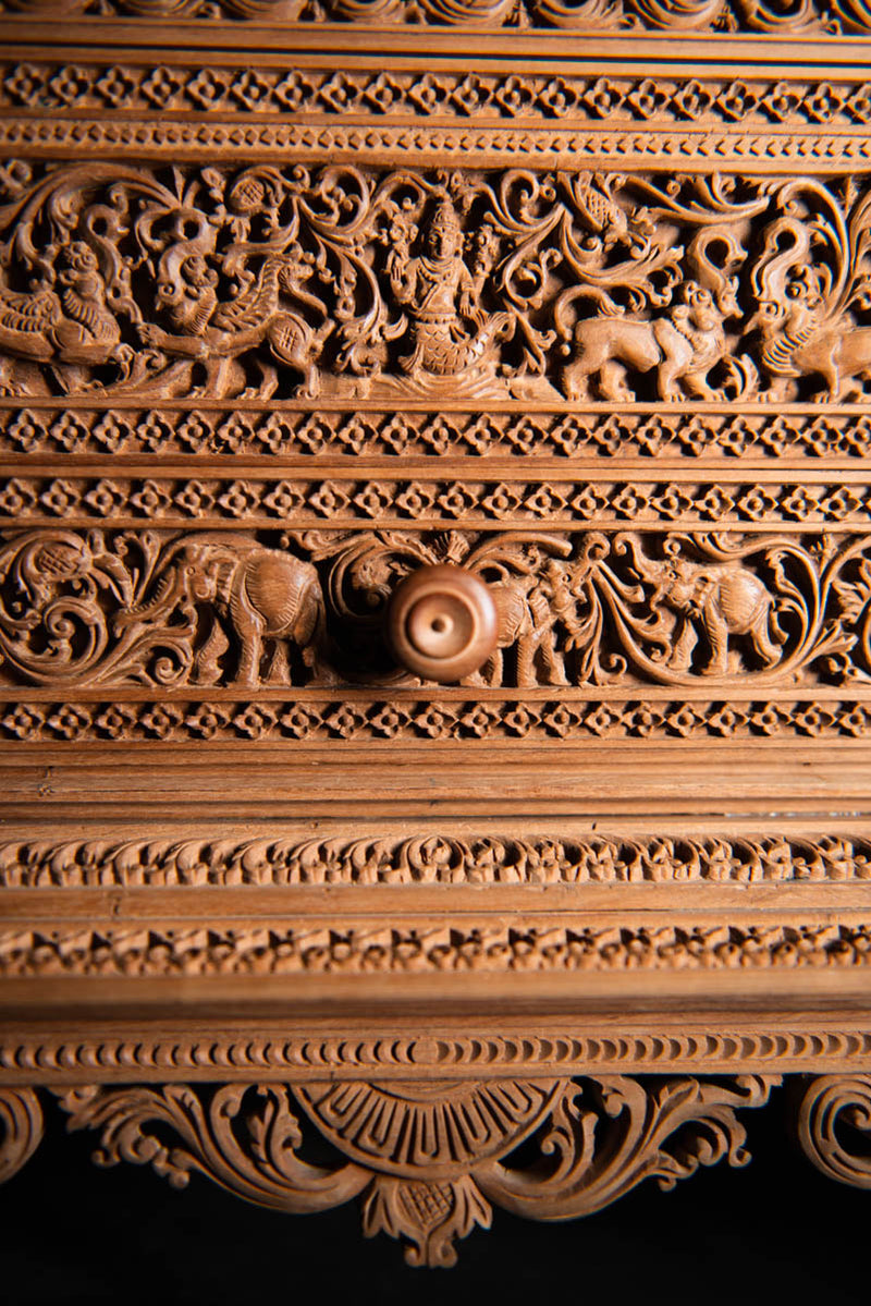 Sandalwood Jewellery Box