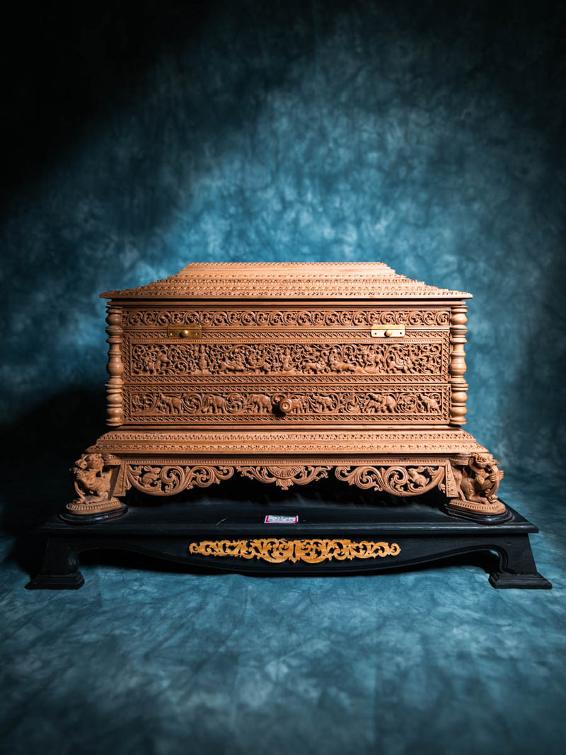 Sandalwood Jewellery Box