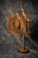 Sandalwood-carved Fan