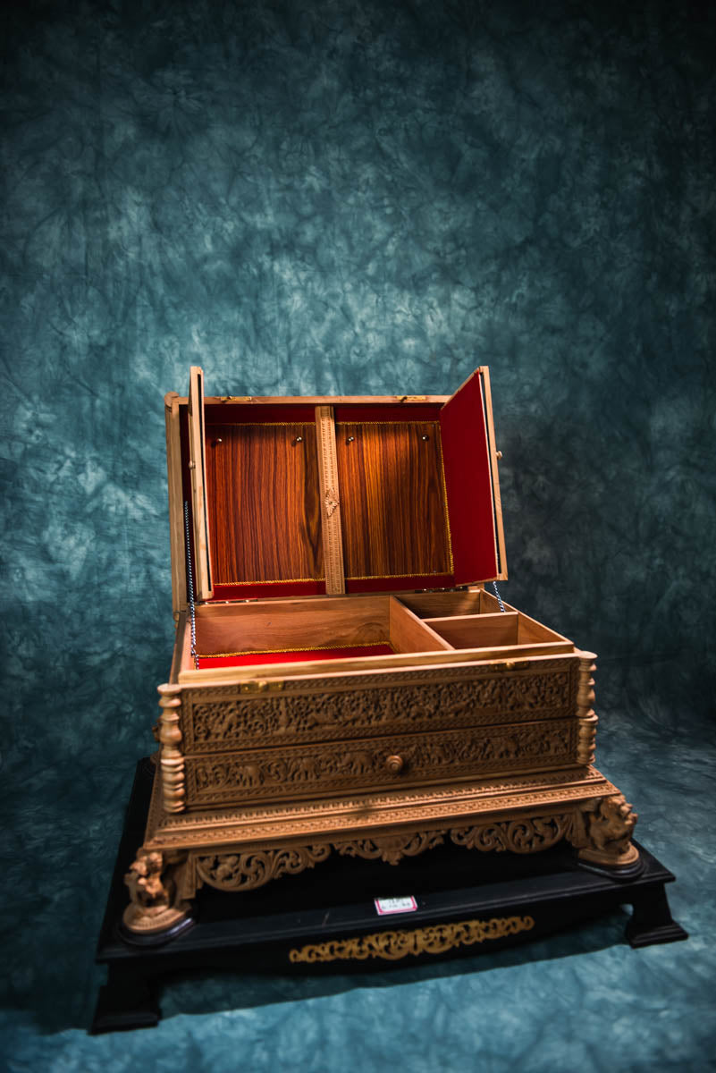 Sandalwood Jewellery Box