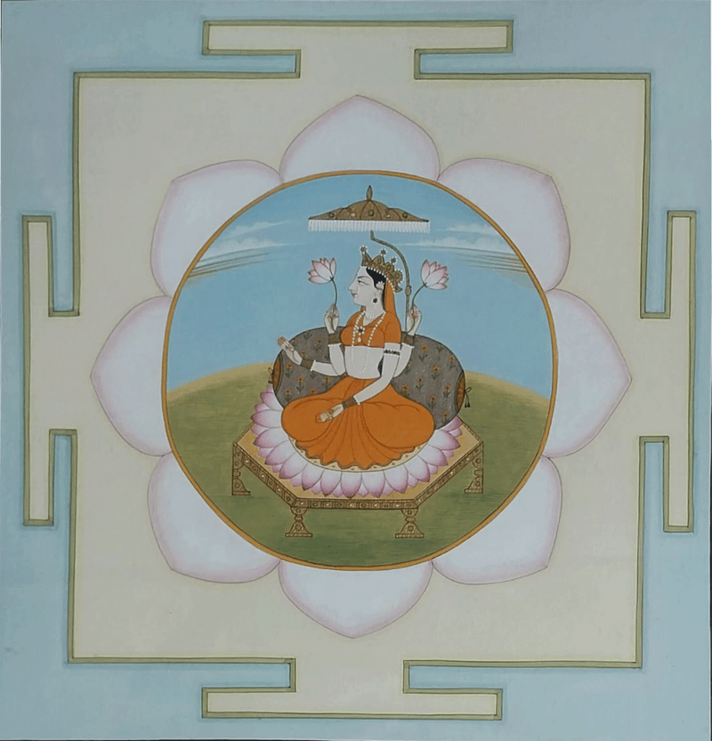 Shop Lakshmi Ji in Miniature by Anshu Mohan