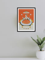 Lakshmi Ji in Miniature by Anshu Mohan