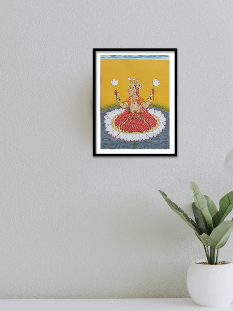 Lakshmi in Miniature by Anshu Mohan
