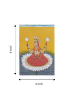Lakshmi in Kangra Miniature by Anshu Mohan