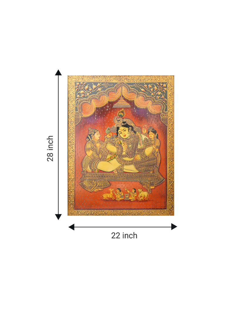 Little Krishna in Usta Miniature for sale