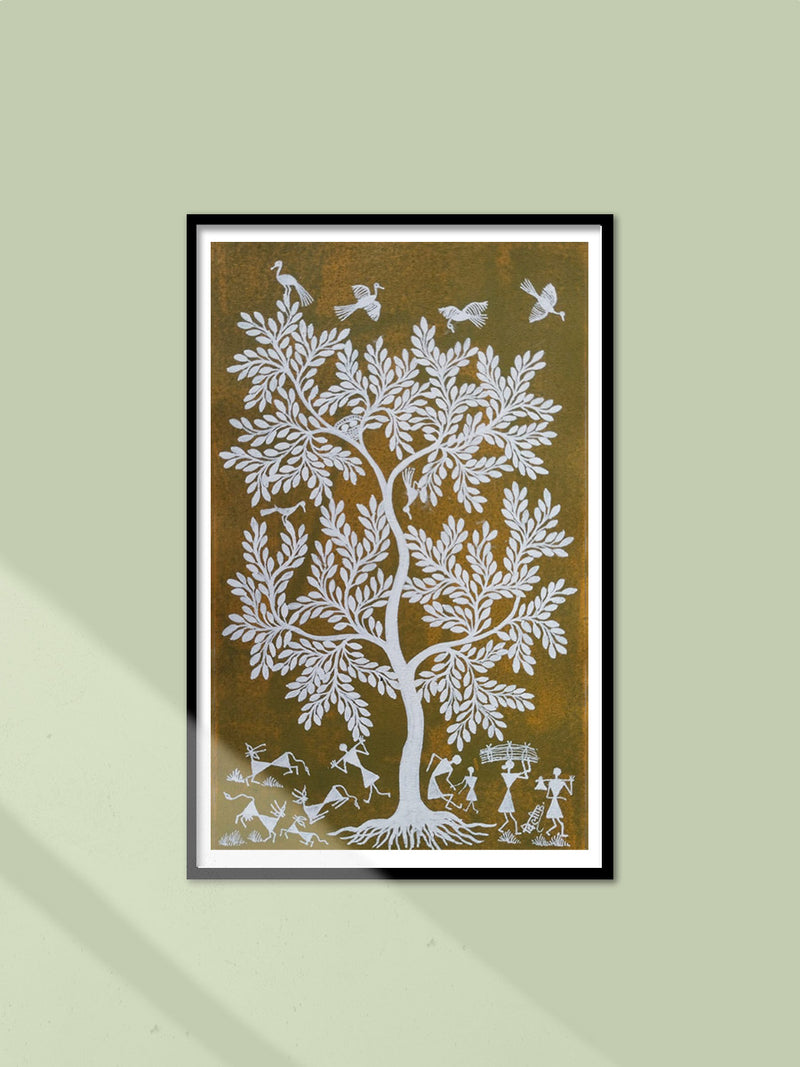 Shop Live Harmony In Warli By Dilip Bahotha