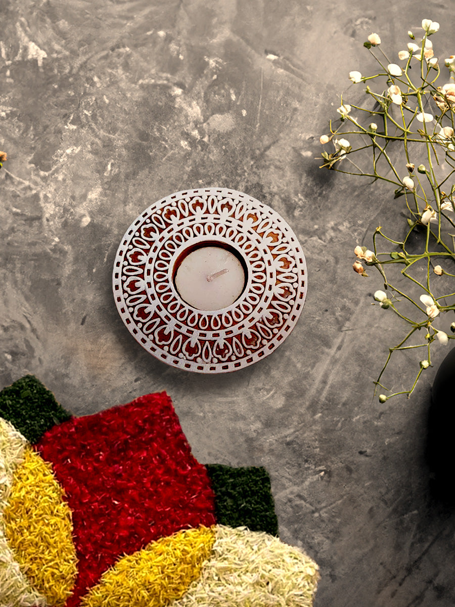 Buy Handcrafted Wooden Diya | Diya for Diwali Home Decor Online