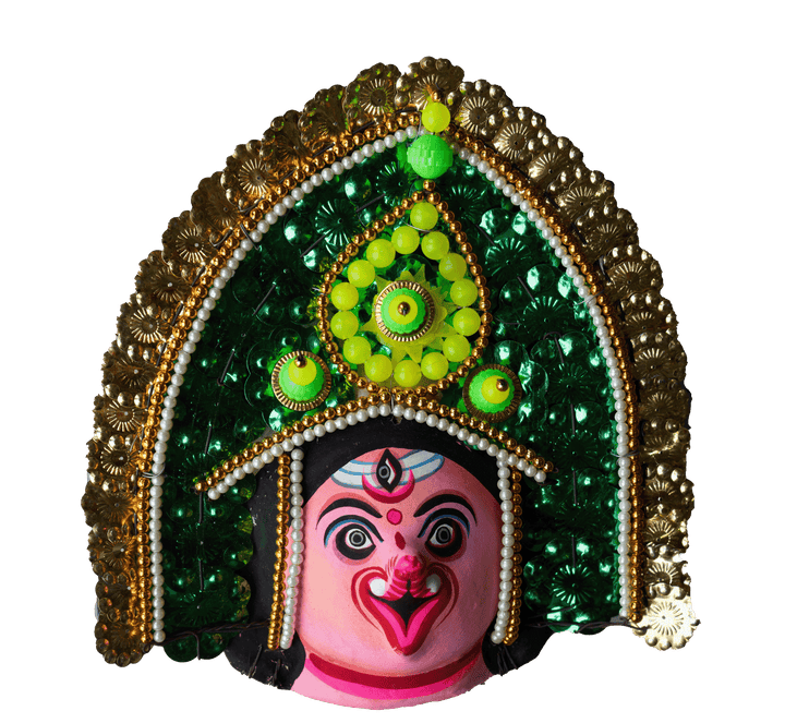 Lord Ganesha in Chhau Mask by Dharmendra Sutradhar Thumbnail