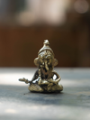 Lord Ganesha in Dhokra Handicraft by Kunal Rana