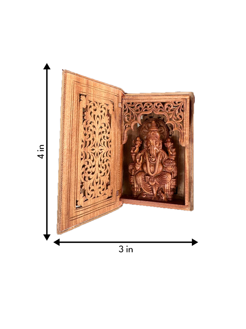 Lord Ganesha in Sandalwood carving for sale