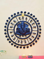 Lord Ganesha wall hanging: Bastar Iron Craft by Sameep Vishwakarma