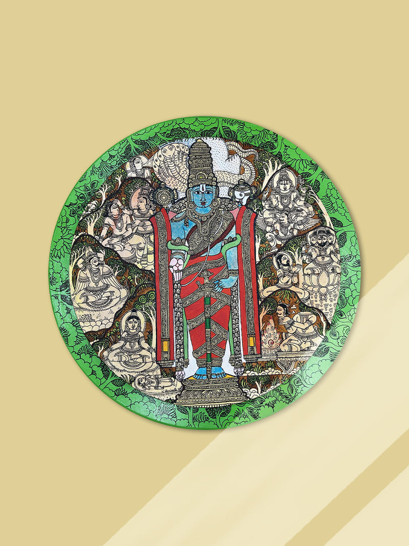 Shop Lord Venkateshwara Kalamkari painting by Harinath.N