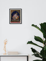Lord Ganesha Tanjore Painting for sale