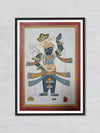 Elevated Devotion, Pichwai Painting by Mohan Prajapati