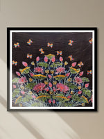 Shop  Lotuses and butterflies in Batik and Kantha by Kartik Manna