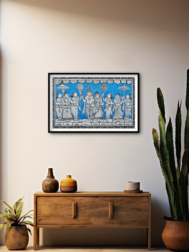 Love's Symphony: Pattachitra Reflections of Purusottam Swain