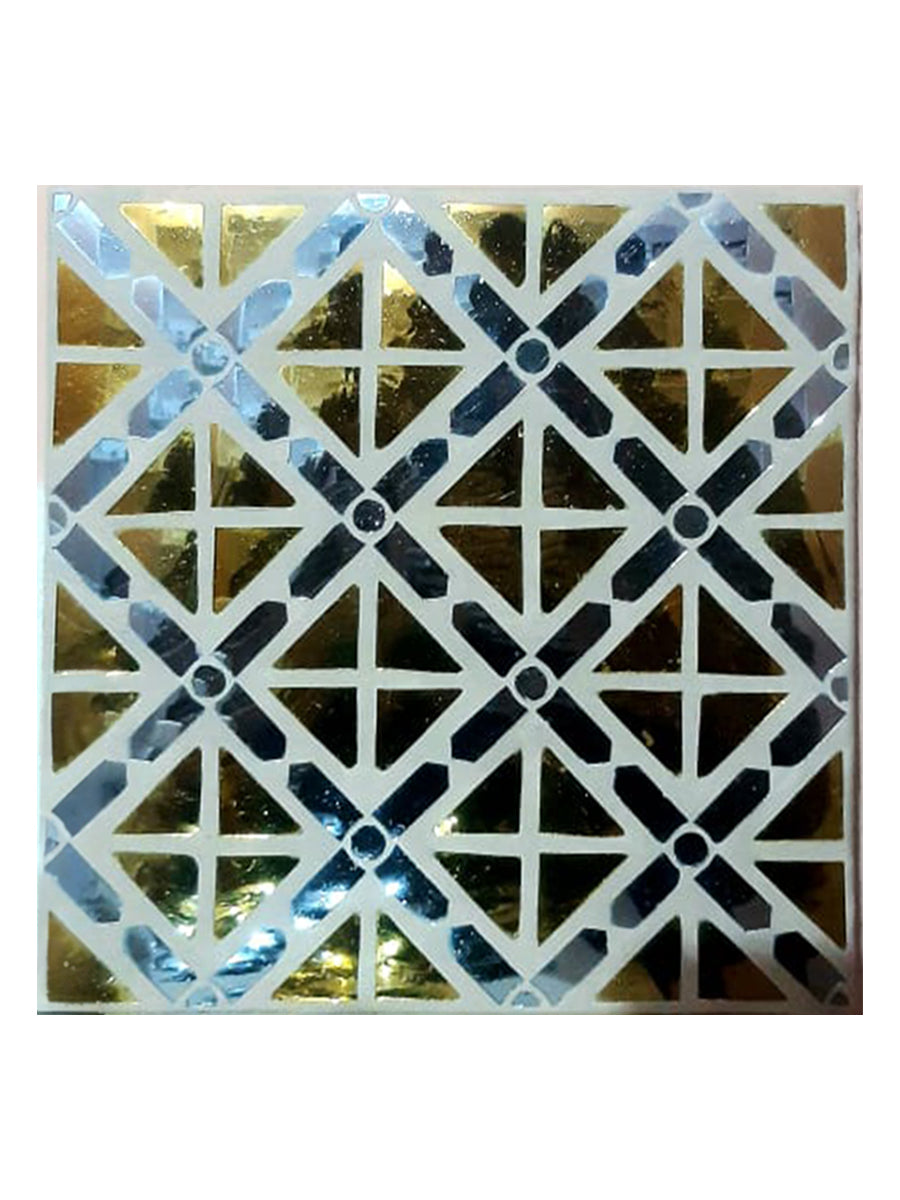 buy A Tapestry of Intricate Patterns in Thikri Glasswork